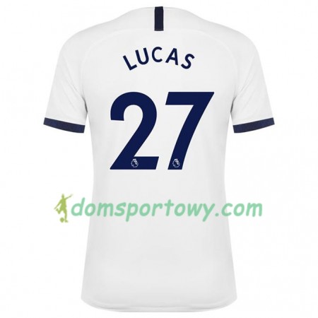 Koszulka Tottenham Hotspur Lucas Moura 27 Domowe Koszulki Piłkarskie 2019-2020 Krótki Rękaw 